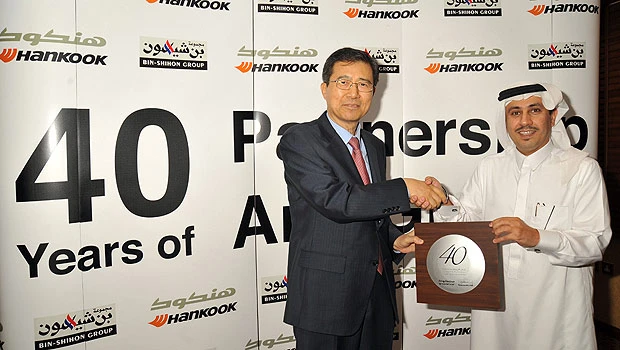 Bin Shihon, Hankook Tire celebrate success