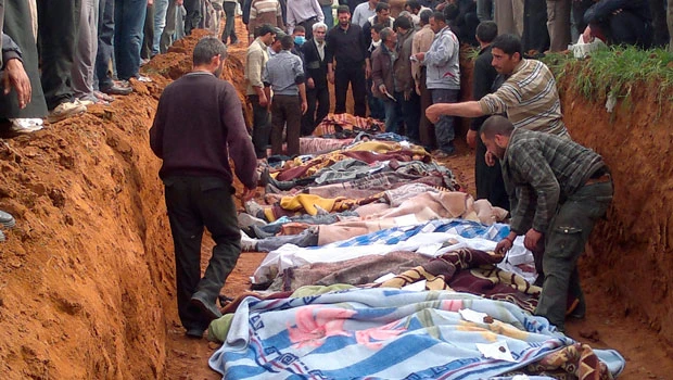Activists: 53 killed in ongoing Syria offensives