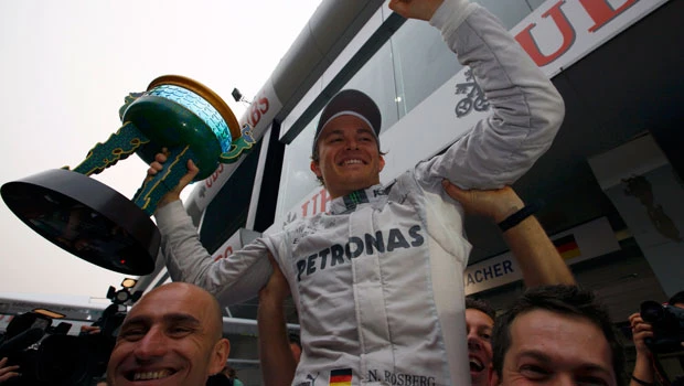 Rosberg earns breakthrough F1 triumph