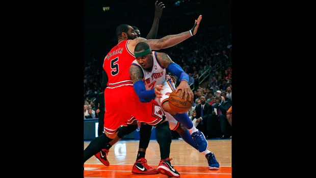 Anthony, Knicks spoil Rose’s return
