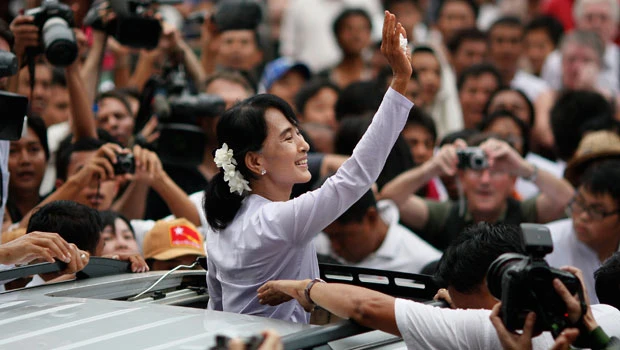 Myanmar's Suu Kyi hopes victory is dawn of new era