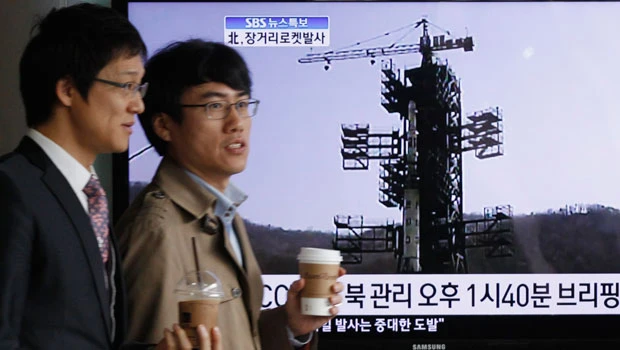 North Korea rocket launch fails