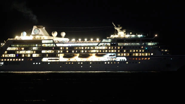 Fire-stricken cruise ship safe at Malaysian port