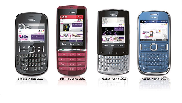 STC and Nokia launch ‘Asha’ smartphones