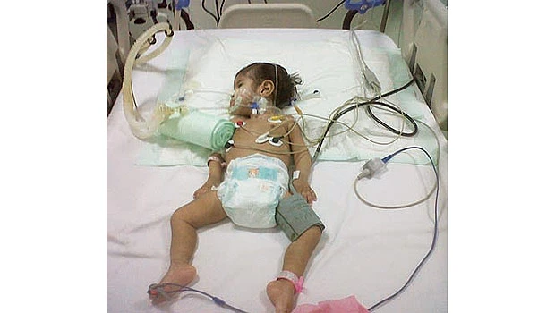 Baby with irregular pulse sent for treatment at governor’s expense