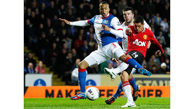 Valencia helps United go five points clear with win
