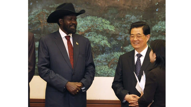 South Sudan president seeks help from China