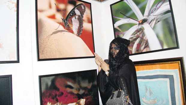 Saudi women flaunt artistic talent