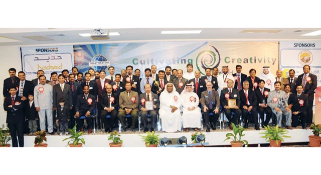 Toastmasters win applause at mega event in Jubail