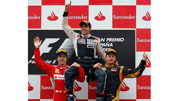 Maldonado ends Williams drought with Spanish GP win