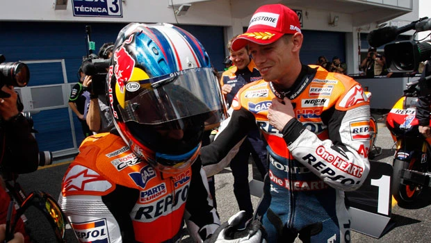 Stoner grabs first pole of season