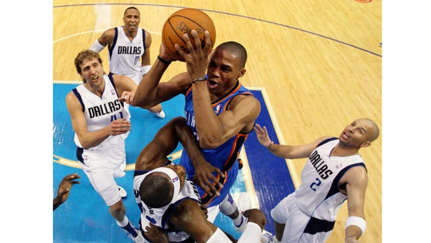 Thunder sweep champion Mavs out of playoffs