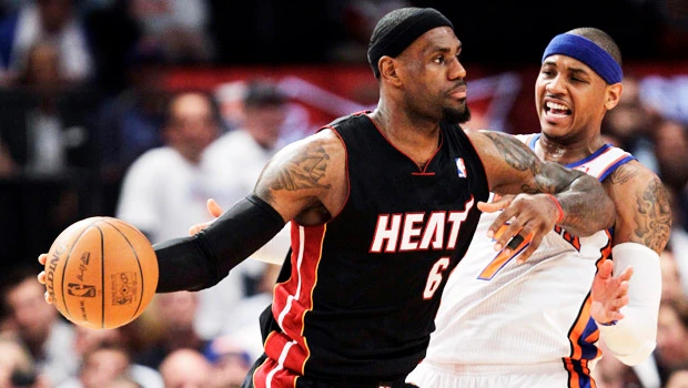 James, Heat pull away to 3-0 lead over Knicks