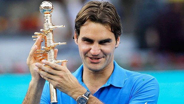 Federer beats Berdych to match Nadal Masters record