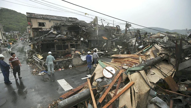 Tornado strikes city near Tokyo, dozens injured