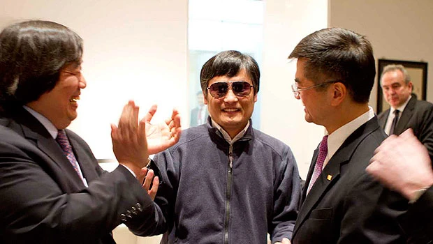 US: blind activist wants to leave China