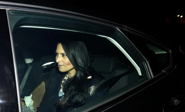 Priti Patel resigned after unauthorised meetings in Israel. (AFP)