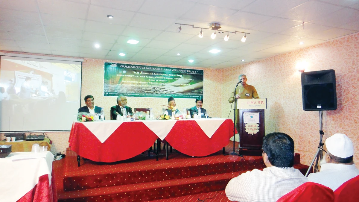 Gulburga expats’ group celebrates
five years of welfare activities
