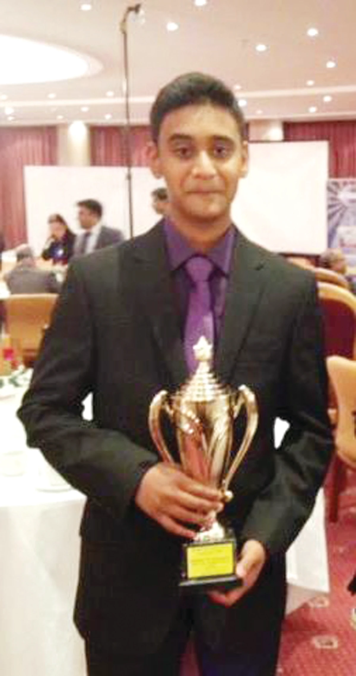 British School ninth grader bags Toastmasters award
