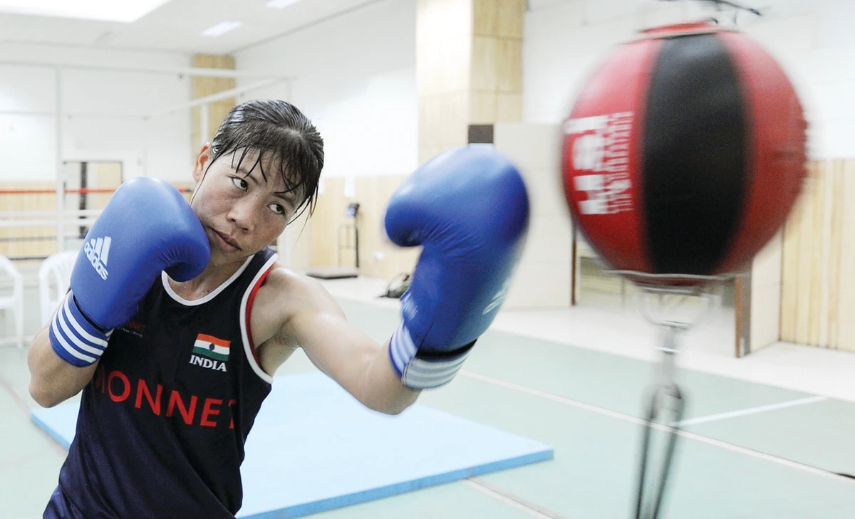 India’s mother of two eyes Olympic boxing gold medal
