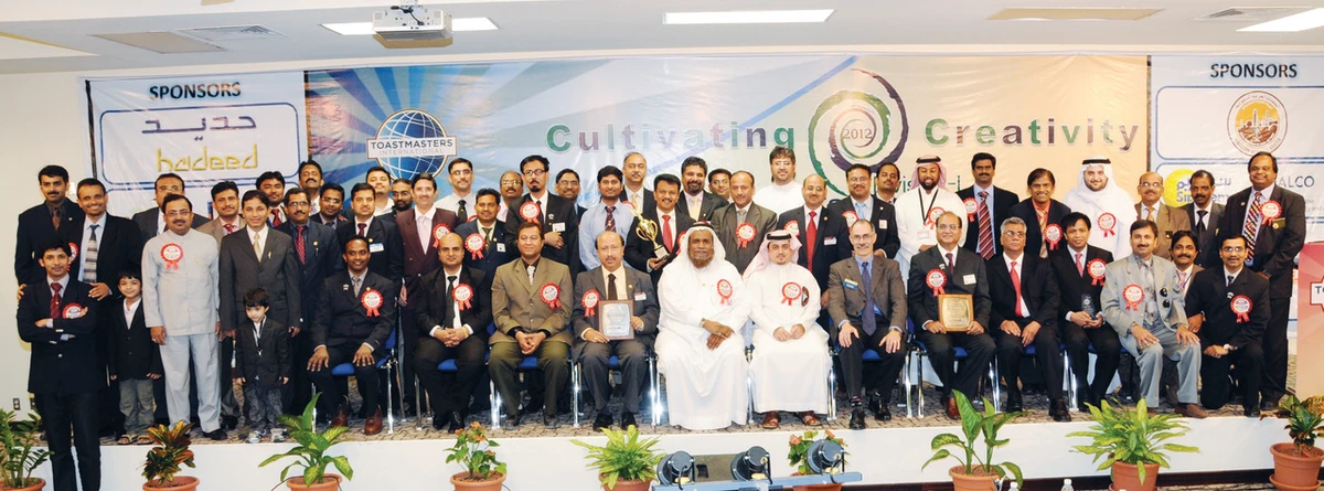 Toastmasters win applause at mega event in Jubail