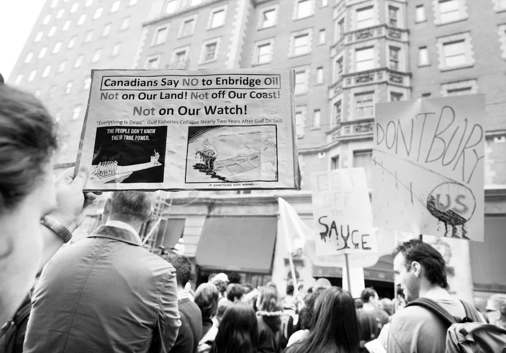 Canada may seek to silence some foes of new pipeline