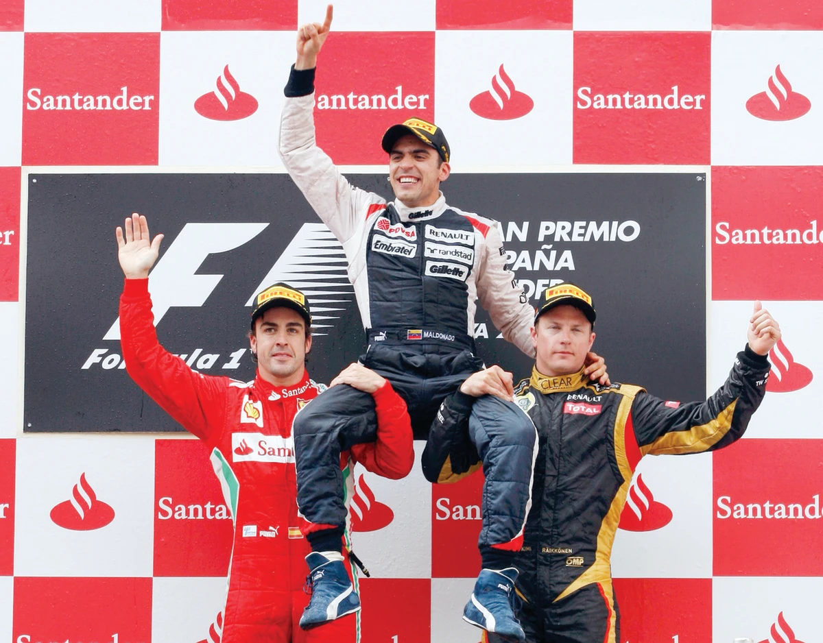 Maldonado ends Williams drought with Spanish GP win