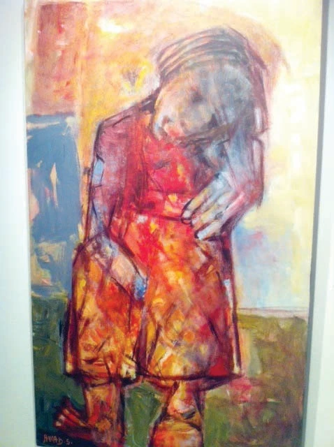 Art from the ashes of memory reflects human emotions