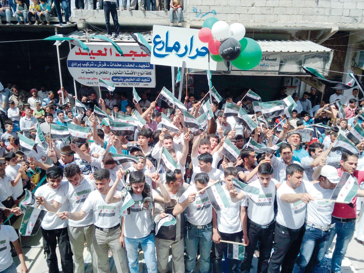 Anti-regime demos rock restive Syria