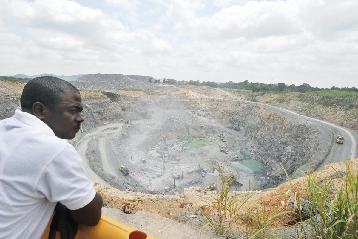Sierra Leone diamond town lacks old luster