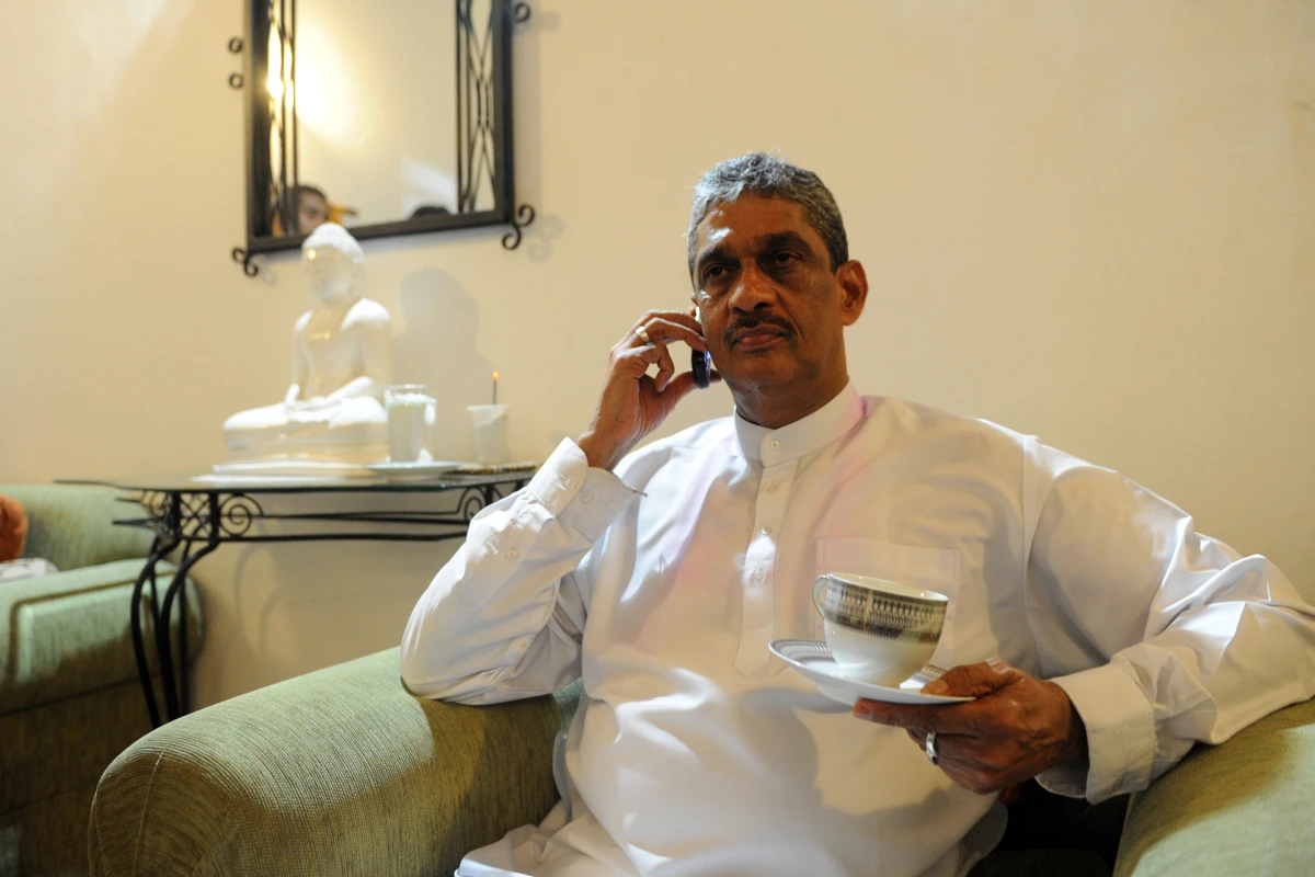 Out of jail, Sri Lankan ex-general says government must go