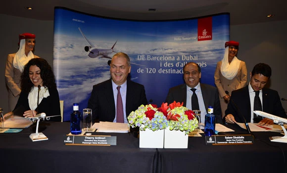 Emirates counts down to Catalonia service