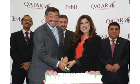 Qatar Airways begins Iraq journey with flights to Erbil