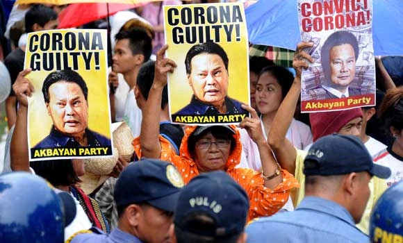 Impeachment court removes top Philippine judge from office