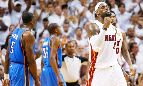Heat walk the line to edge ahead of Thunder