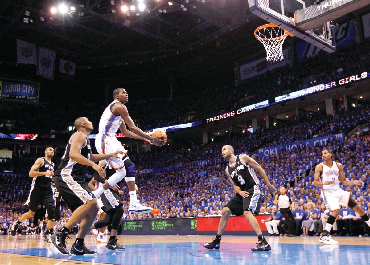 Thunder halt San Antonio’s 20-game win streak