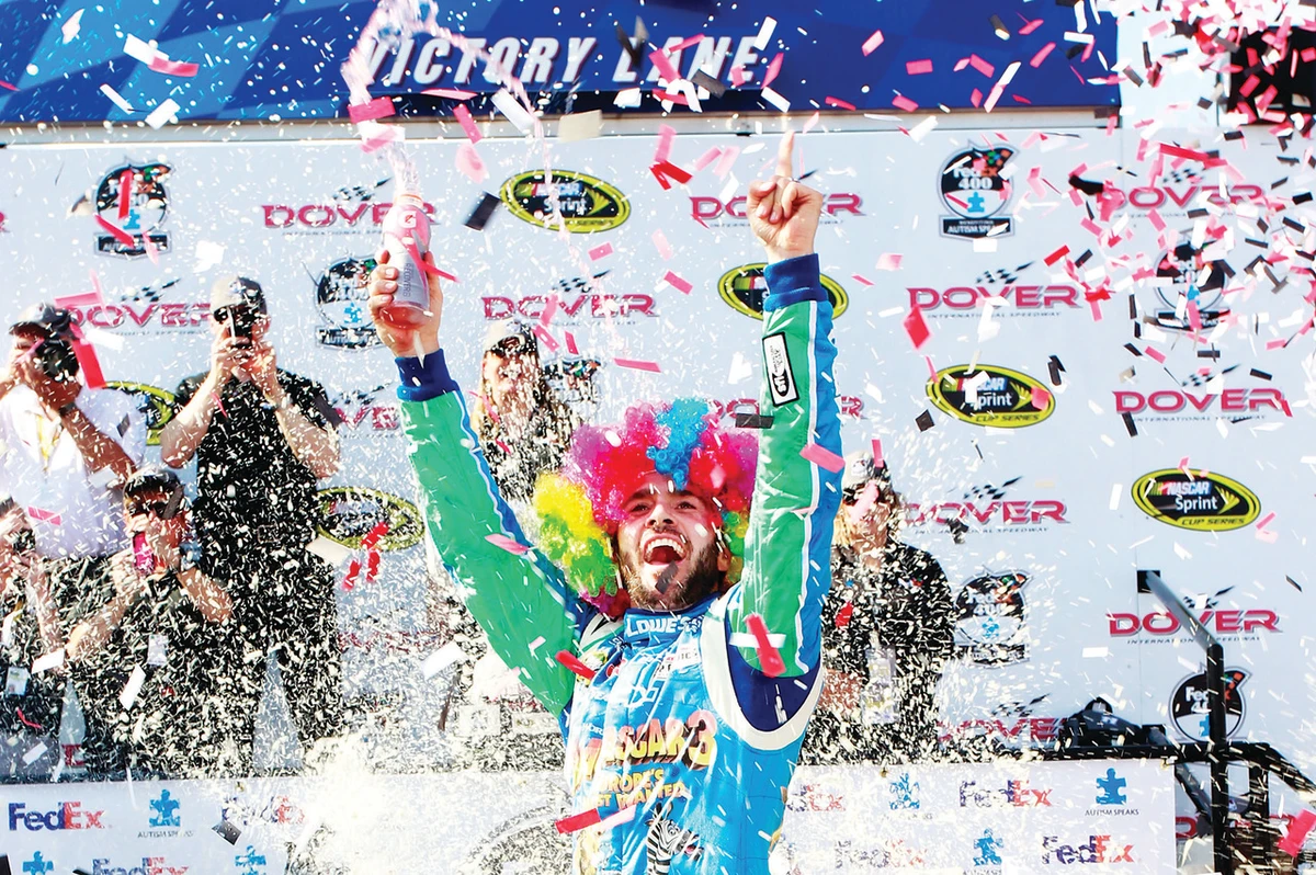 Johnson wins for 7th time at Dover