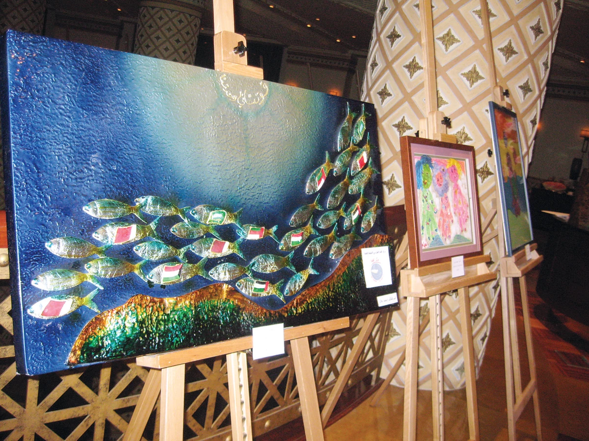 Art show with a difference