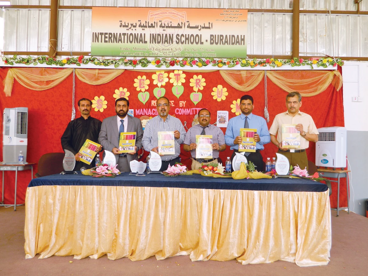 Buraidah Indian school releases magazine