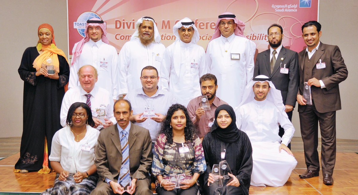 Saudi Aramco employees shine at Toastmasters event