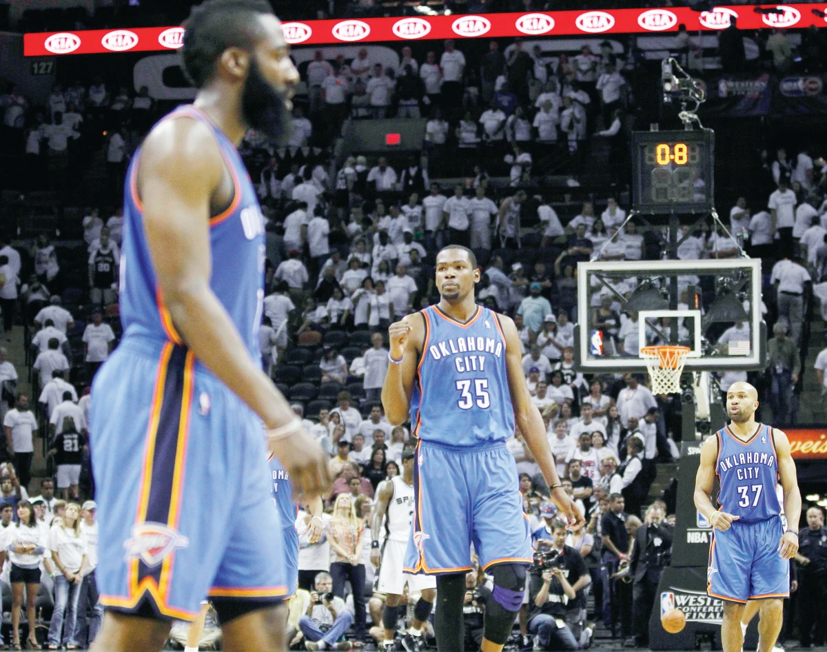 Thunder roll to brink of series victory