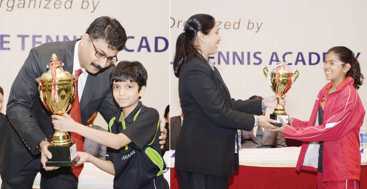 NMEIS student wins 7 trophies at TT tournament