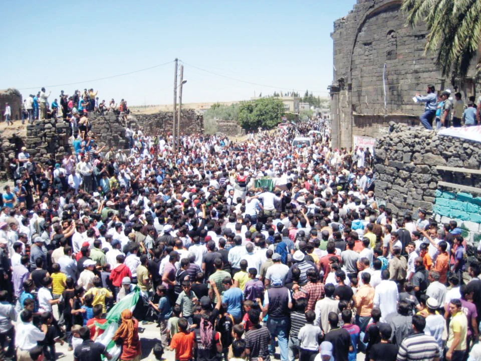 Traces of massacre found in remote Syrian hamlet