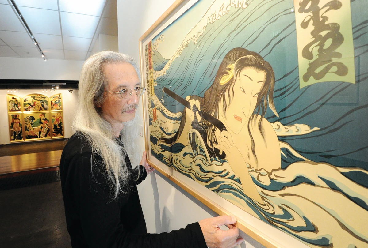 From Hiroshima to Hawaii, artist looks to Asia