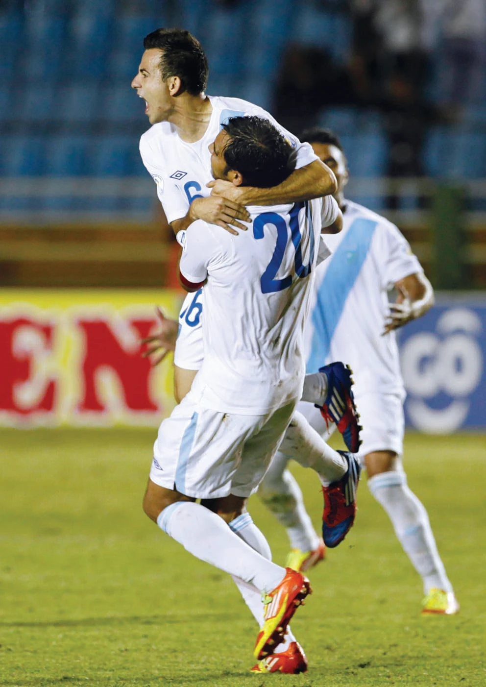 Guatemala saves
1-1 draw with US
on late goal