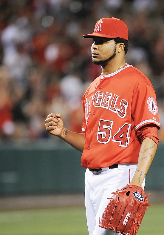 Santana hurls one-hitter in Angels’ 2-0 victory