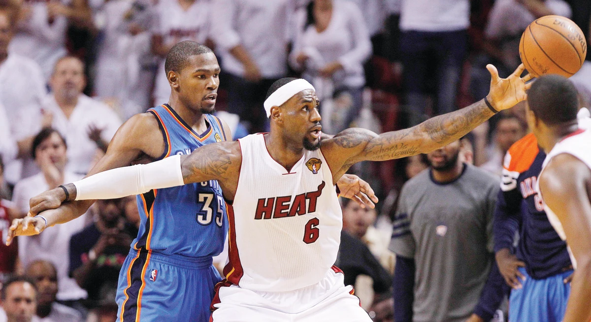 James, Heat one win from NBA title
