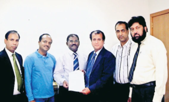 Memorandum presented to Air India manager