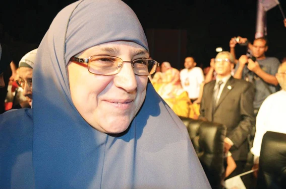 Egypt president’s wife: Don’t call me first lady