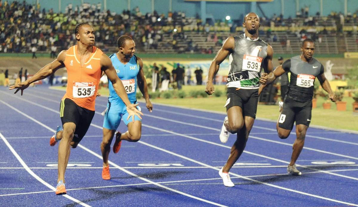 Blake steals thunder from Bolt in 100